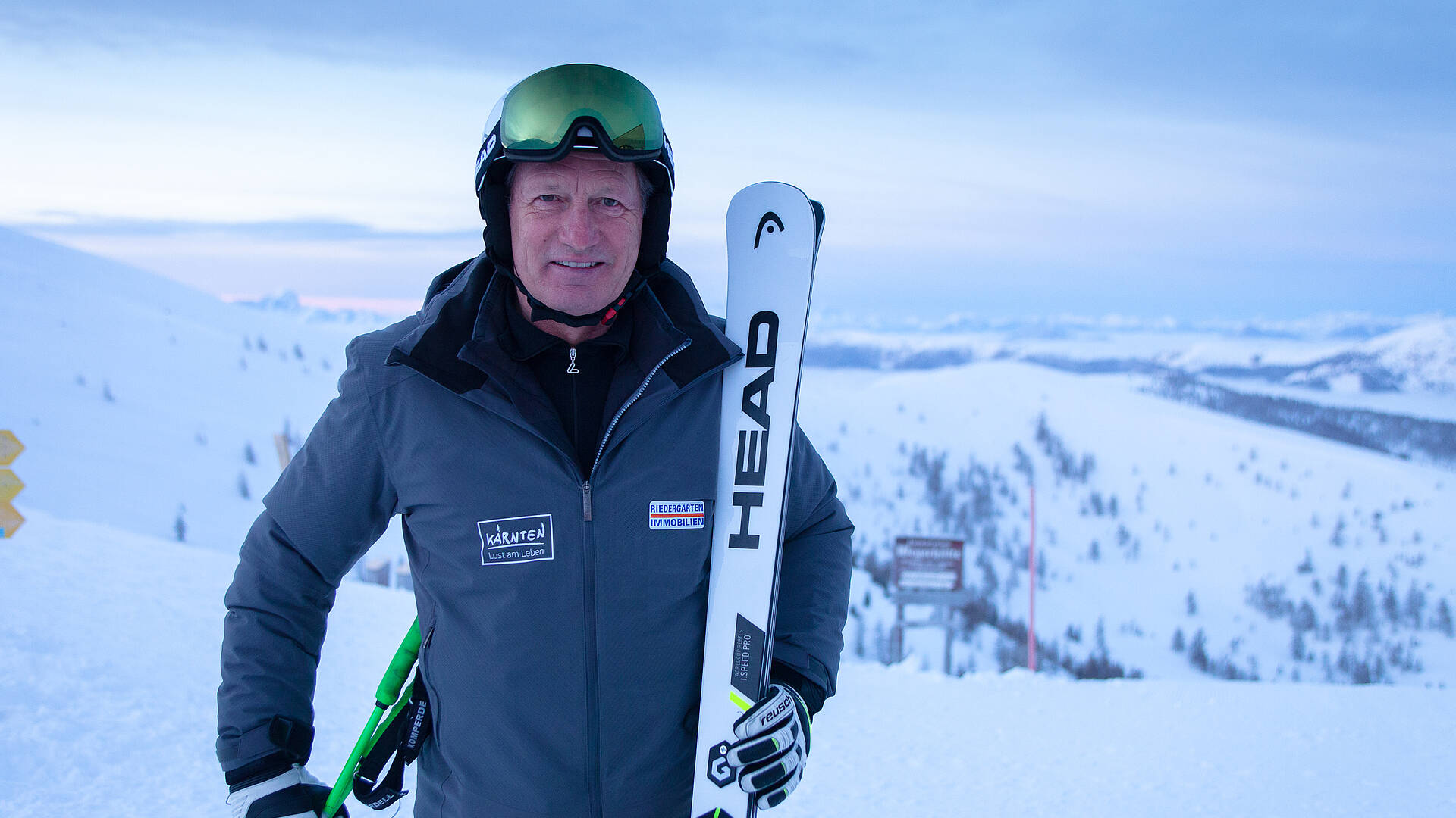 Die Skipiste mit dem Skikaiser Franz Klammer erkunden © Mathias Prägant_MBN Tourismus