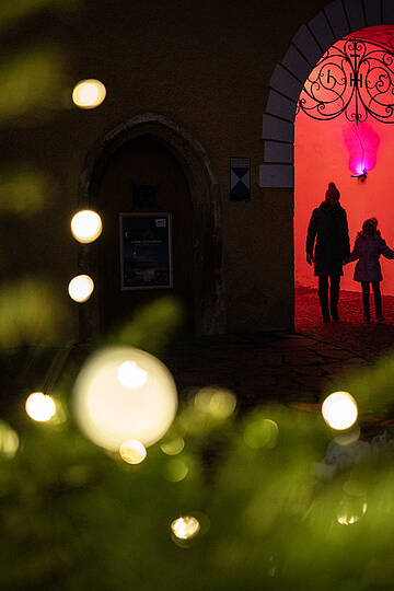 Millstätter Lichtweg mit Familie im Winter © Gert Perauer_MBN Tourismus