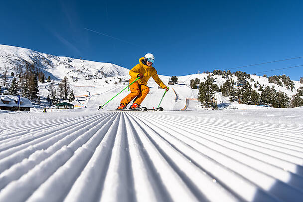 Skifahren auf der Turracher Höhe © Christoph Rossmann_MBN Tourismus