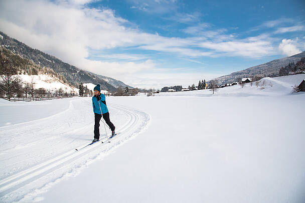 Abseits_der_Piste_Langlaufen_Gnesau© Franz Gerdl_BPN_MBN Tourismus