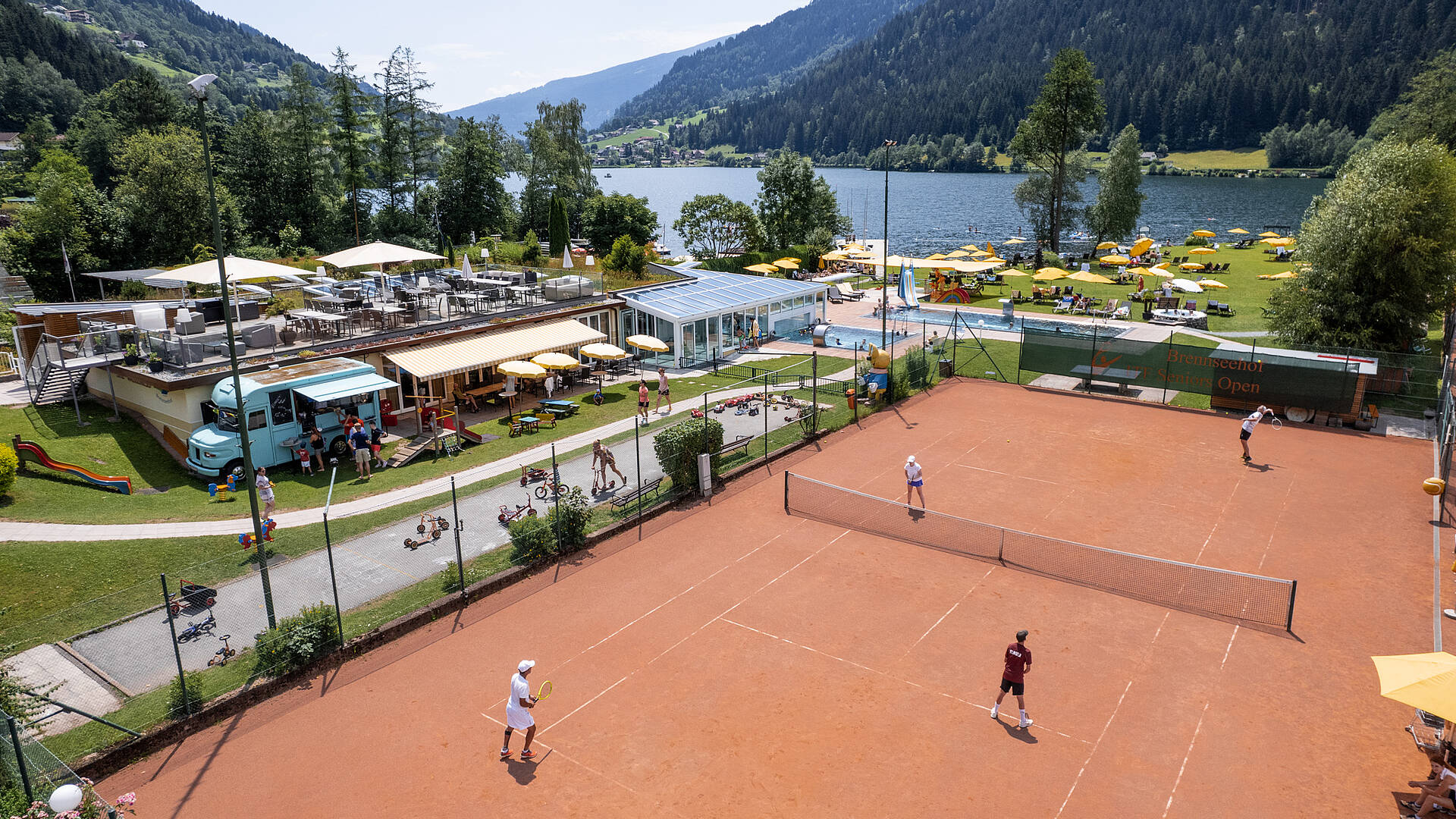 Tennis mit Seeblick © Gert Perauer_Brennseehof