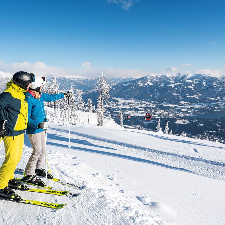 Skifahren am Goldeck mit der ganzen Familie © Gert Perauer_MBN Tourismus