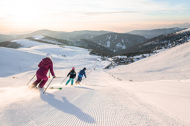 Familien Skiurlaub am Falkert © Christoph Rossmann_MBN Tourismus