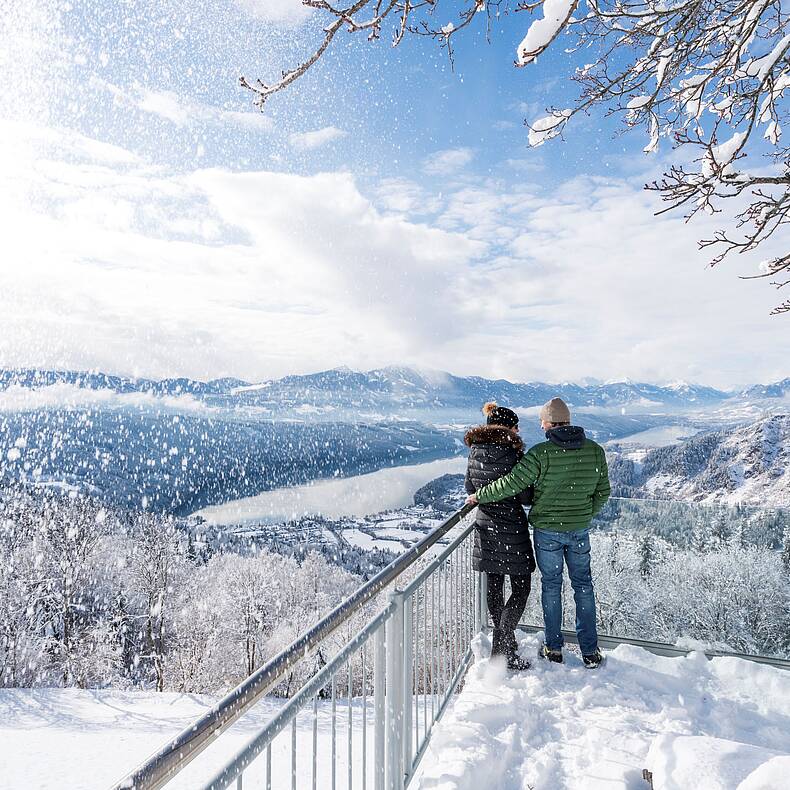 Winterwandern Sternenbalkon Millstaetter See© Gert Perauer_MBN Tourismus