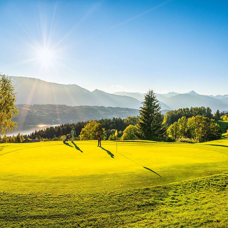 Golf Anlage beim Millstätter See © Gert Perauer_Kärnten Werbung