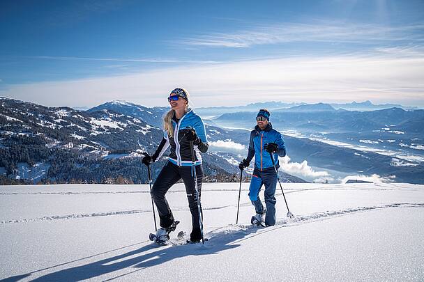 Schneeschuhwandern Millstaetter Alpe© Gert_Perauer_MBN Tourismus