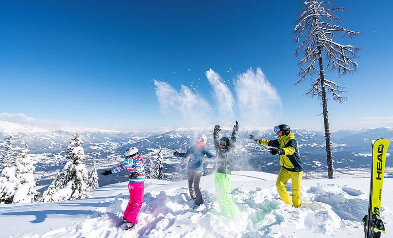 Kinder gratis Skifahren am Sportberg Goldeck © Gert Perauer_MBN Tourismus