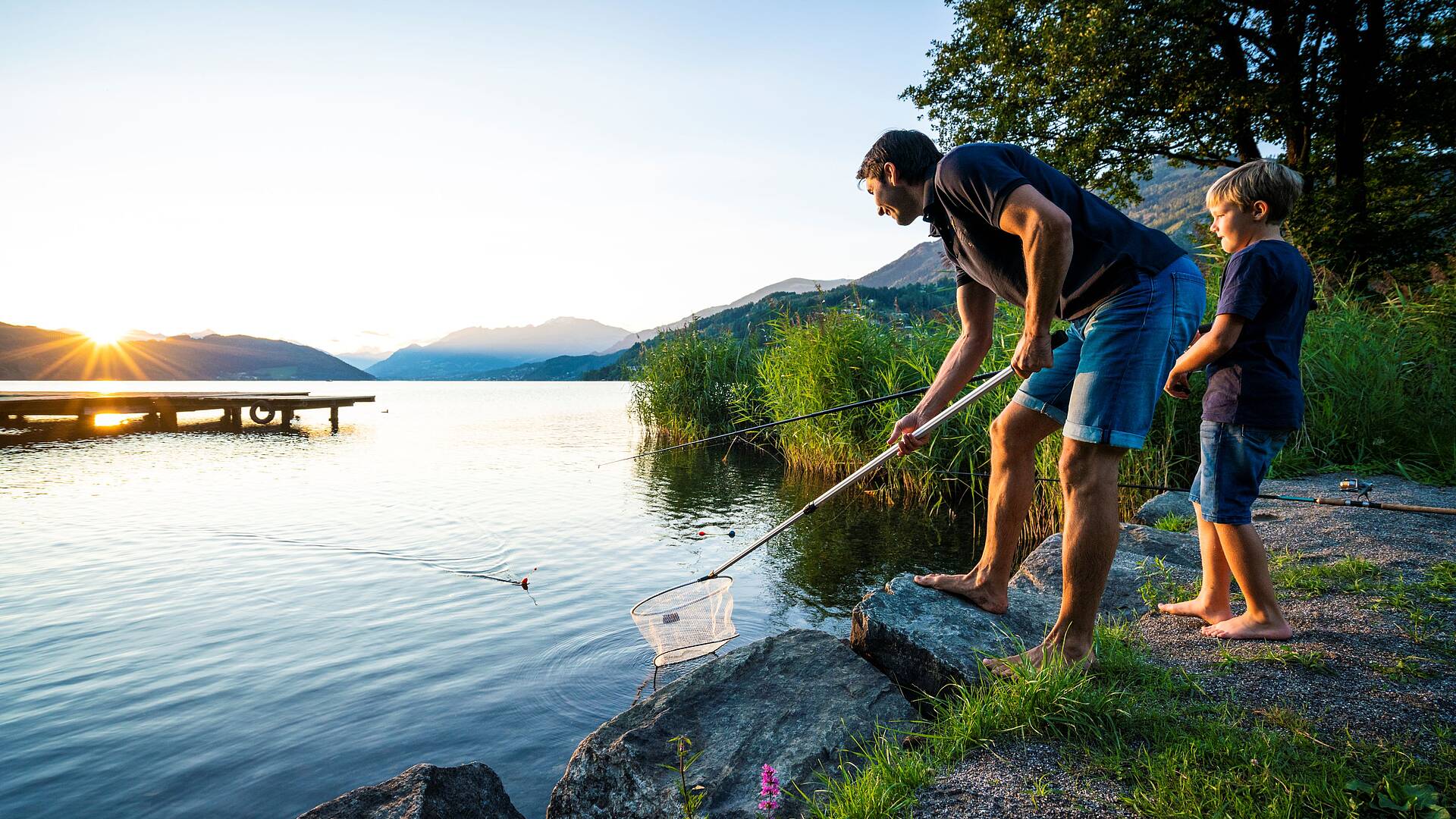 Fischen am Millstaetter_See © Gert_Perauer_MBN_Tourismus